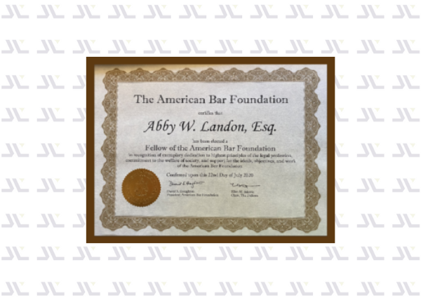 Abby Wool Landon Inducted as American Bar Foundation Life Fellow